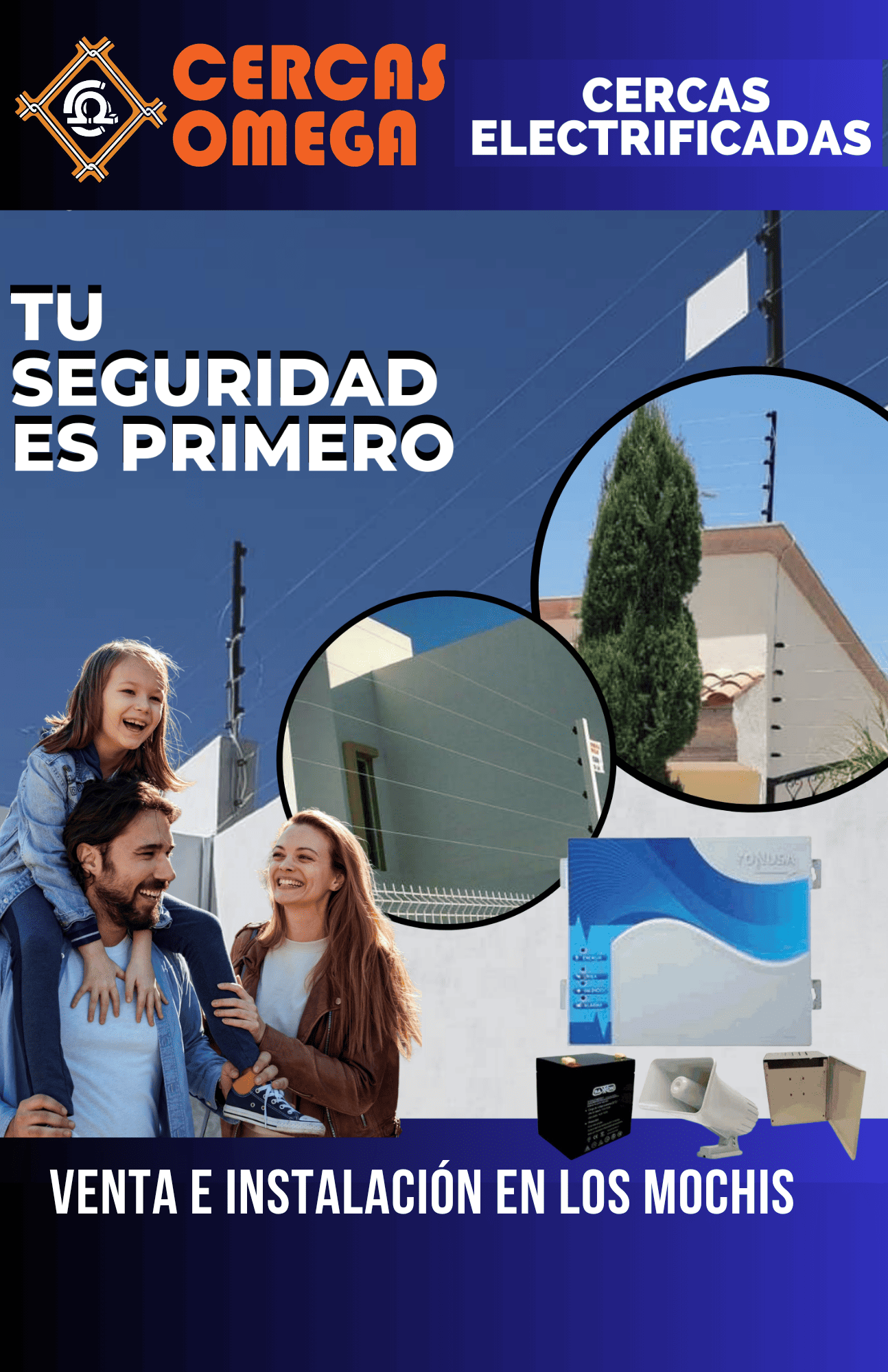 cerca electrificada los mochis